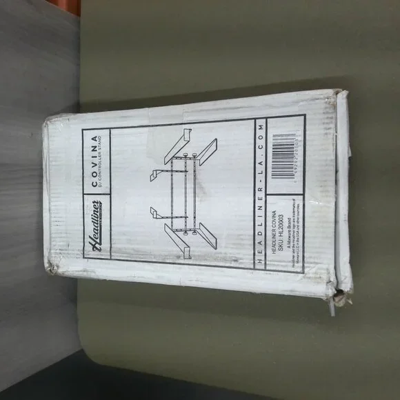 Headliner Covina Portable Dual DJ Controller Stand; Adjustable and Durable DJ - Picture 5 of 10